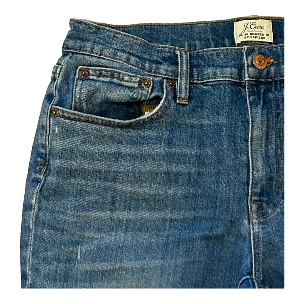 J. Crew Slim Broken In Boyfriend Jean SZ 27
